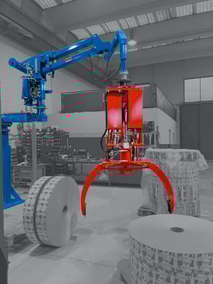mechanical manipulator with clamp